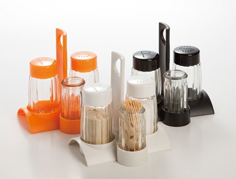 Salt ,Pepper & Toothpick holder Set 